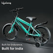 16T Kids Cycle – 95% Pre-Assembled Bike for Boys & Girls (MyBuddy, Green)