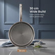 Lifelong Triply Honeycomb Dosa Tawa 30 Cm| 3-Layered SS Construction | Nonstick Coating