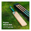 Lifelong Wooden Gully Cricket Bat Set for Adults – All-in-One Combo with Bat, Ball & Convertible Stump Bag