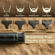 Lifelong Mini Beard Trimmer for Men with Type-C Charging & 2Hr Runtime