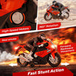 Lifelong RC Motorbike Toy with Lights, Music, 360° Stunts & Type-C Charging