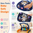 Lifelong Astro 2-in-1 Baby Playgym & Walker with Music, Lights & Hanging Toys