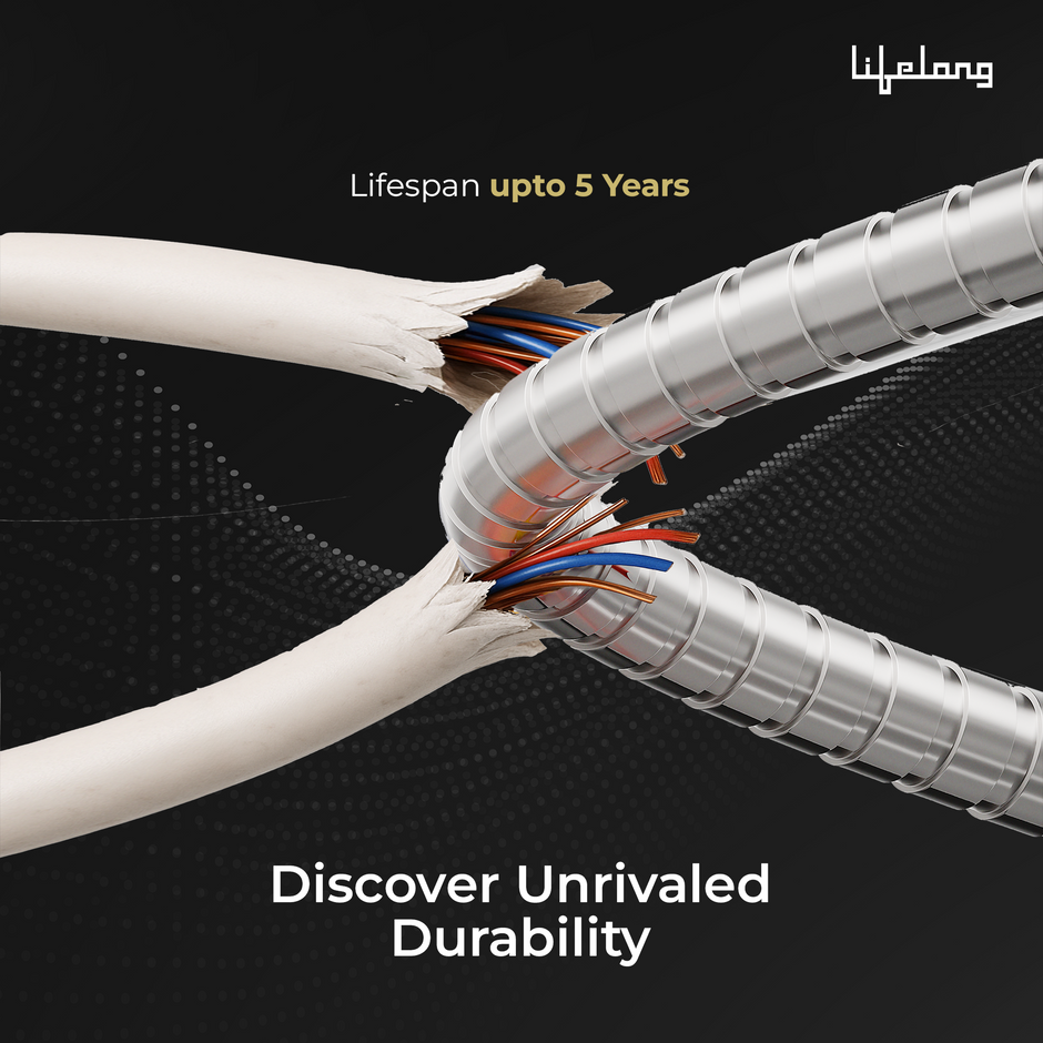 Lifelong 60W PD USB Type C to Type C Metal Coiled Fast Charging Cable | High Speed Data Cable | Aluminum Alloy & Tangle Free | iPhone 16/15/14, Android, Laptop, Tablet etc. | 1.25M