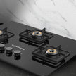 Lifelong 3 Burner Hob Gas Stove – Toughened Glass Top with Auto Ignition for Modern Kitchen (LLHT923)