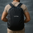 Lifelong Rain Cover Travel Accessories Bag- Waterproof Dustproof for All Bag Sizes Upto 65Ltrs Rain Cover Bag Black