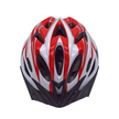 LLFAH02 Adjustable Cycling Helmet with Detachable Visor (Red/ White)