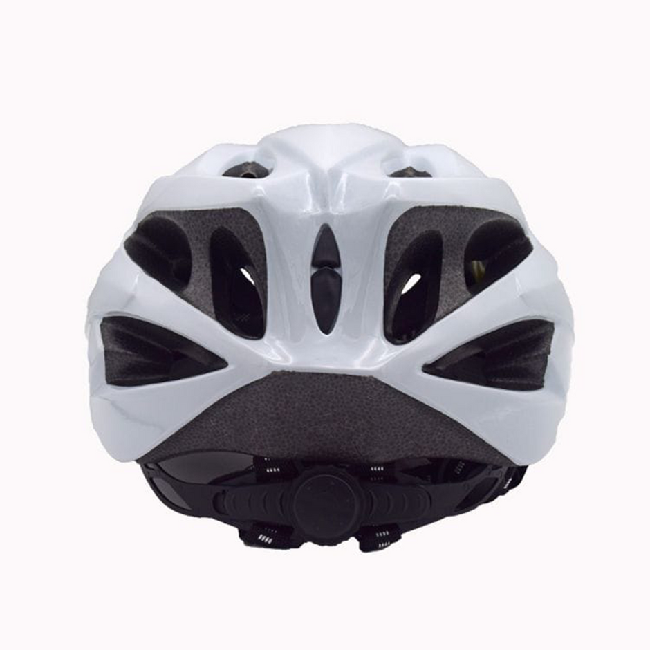 LLFAH04 Adjustable Cycling Helmet with Detachable Visor (White)