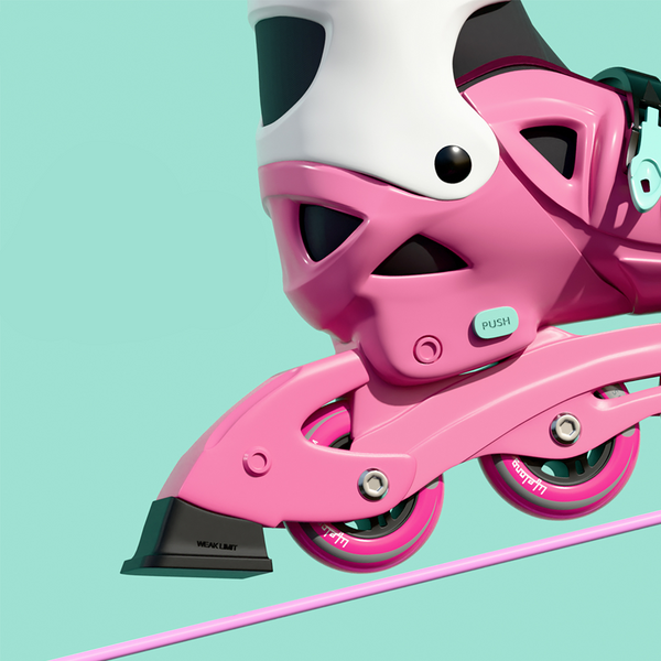 Kids Inline Skates with Safety Kit