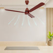 Lifelong 1200mm BLDC Ceiling Fan â€“ 35W Silent Smart Fan with Remote, 350 RPM Speed, 60% Energy Saving