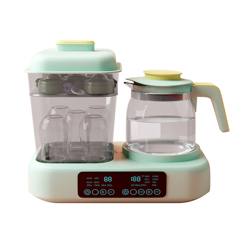 Lifelong Cuppy Baby Bottle Sterilizer & Warmer | 5-Bottle Capacity with Drying & Kettle Function
