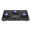 Lifelong 3 Burner Hob Gas Stove – Toughened Glass Top with Auto Ignition for Modern Kitchen (LLHT923)