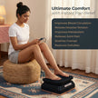 Lifelong Leg, Calf & Foot Massager Machine for Pain Relief | Therapy Vibration Massager with Acupressure Mat for Blood Circulation|Muscle Relaxer Machine with Adjustable Speed for Home|15Min Auto Off