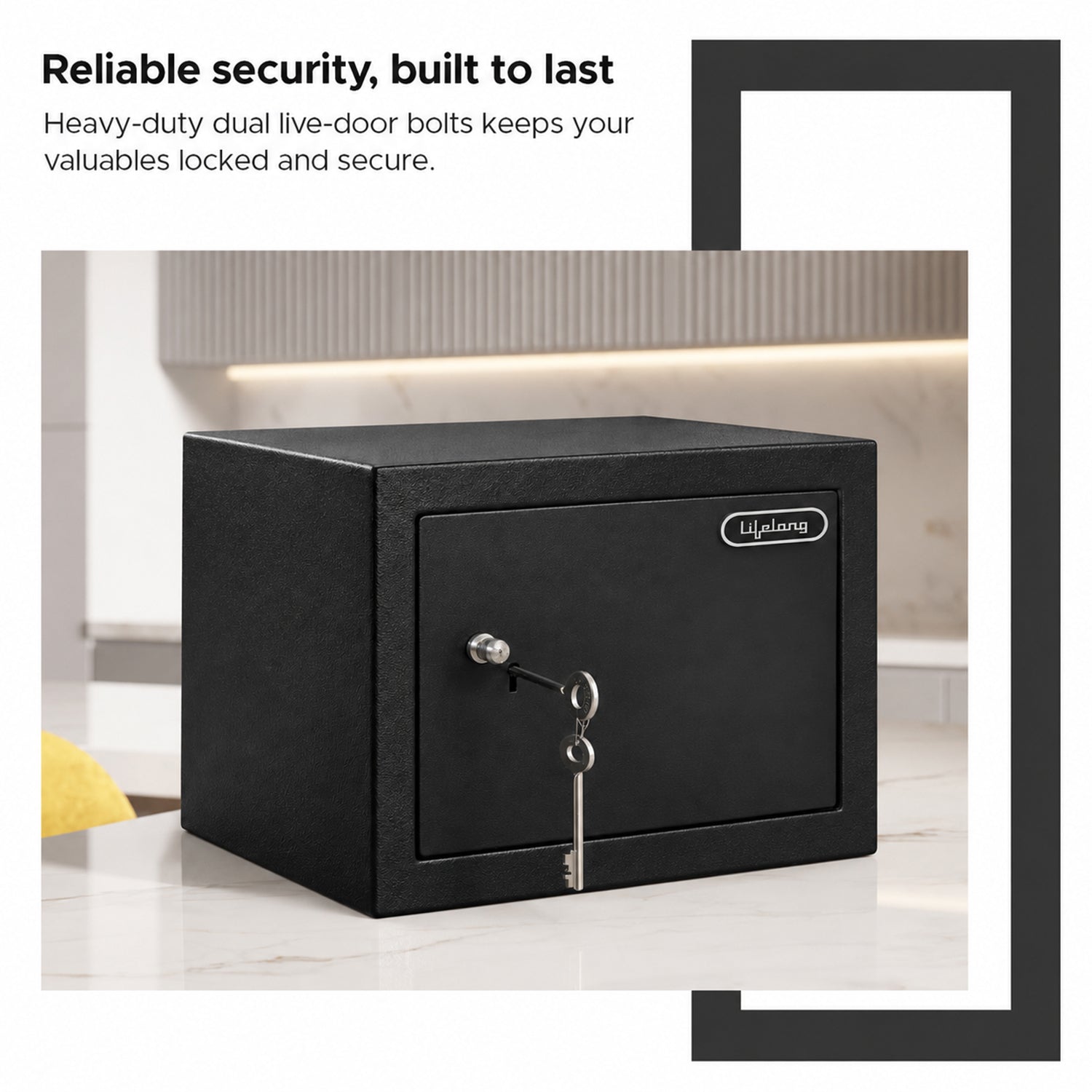 8.6L Key-Lock Home Safe