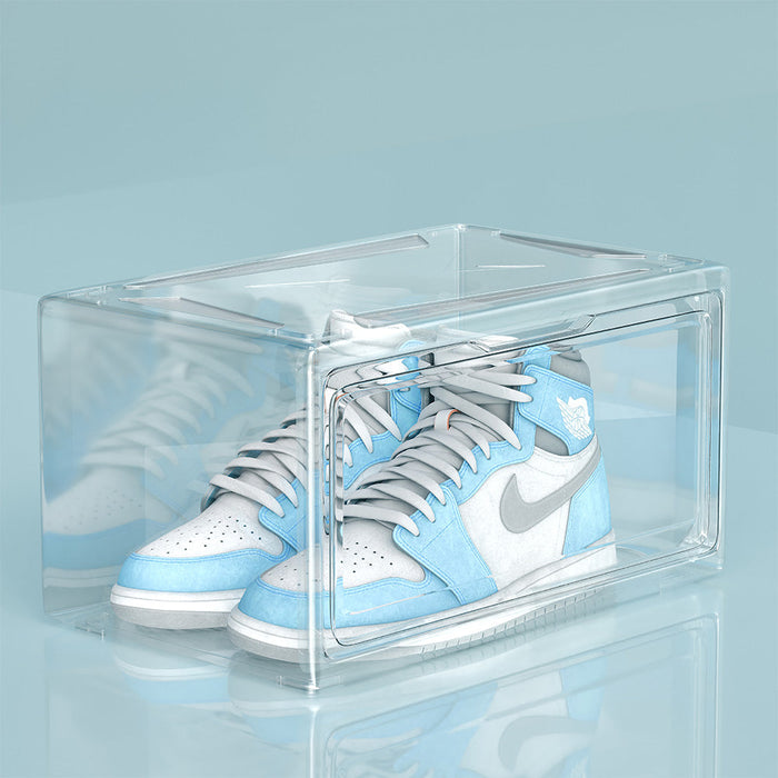 Clear Stackable Shoe Storage Box