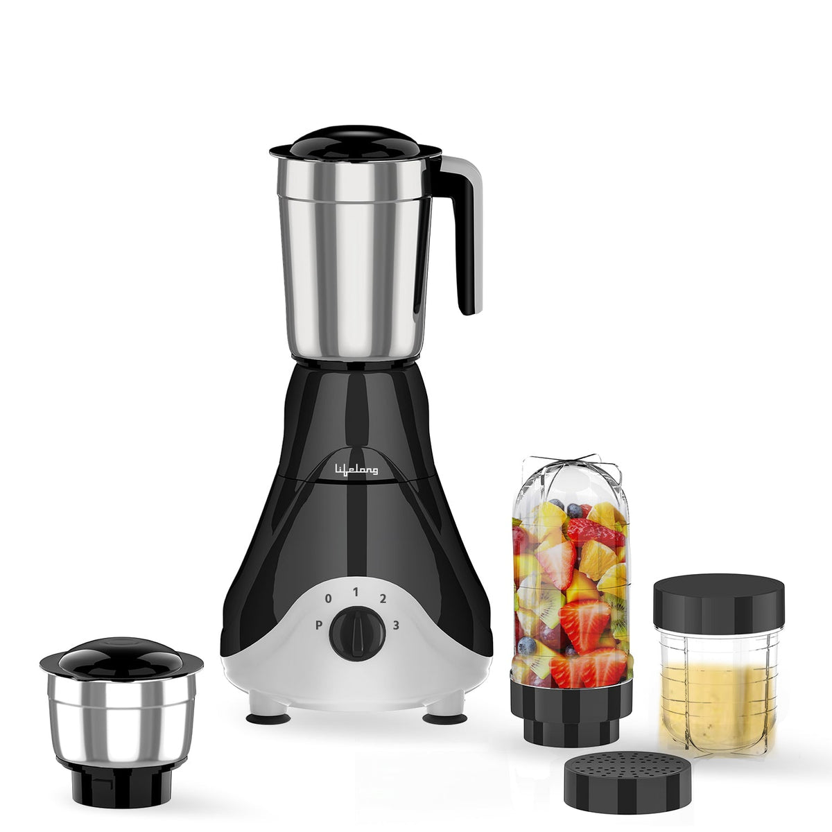 500W Mixer Grinder with 4 Jars