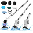 Lifelong Electric Spin Mop with 90min Run Time, LED Display & Adjustable Handle