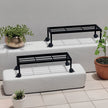 Lifelong Set of 2 Plant Stand for Balcony & Living Room with Wheels 120 Kg Capacity