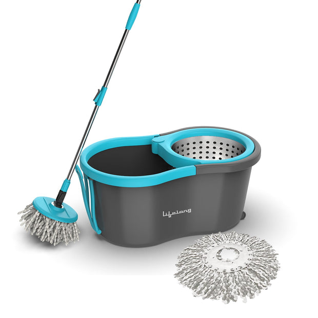 Lifelong LLMOP902 Steel Spin MOP with Trolley
