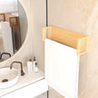Towel Holder for Bathroom | Durable & Stylish Bamboo Rattan Bathroom Towel Rack & Hanger | Solid & Multipurpose Stand