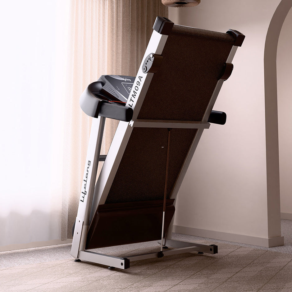 Smart Treadmill with Incline, Bluetooth, Foldable Design & 110kg Support