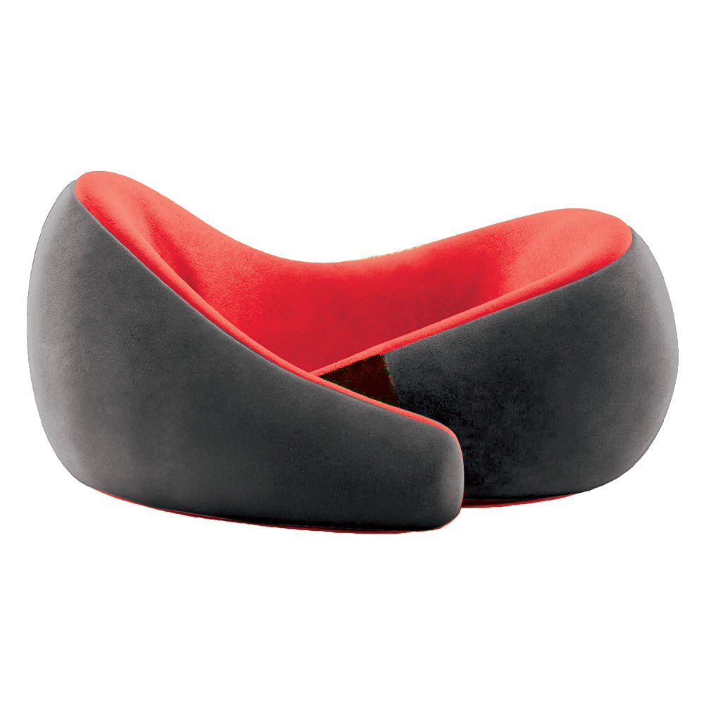Memory Foam Travel Neck Pillow with Hard Case