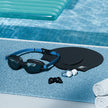 Lifelong Swimming Combo for Men - Goggles, Cap, Nose Clip(Blue)