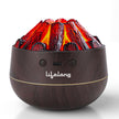 Lifelong Bonfire Home Humidifier & Essential Oil Diffuser | 300ml Tank Capacity |Ultrasonic Aromatherapy for Home, Office & Bedroom with Soothing Light for Relaxation| Essential Oil Fragrance Diffuser