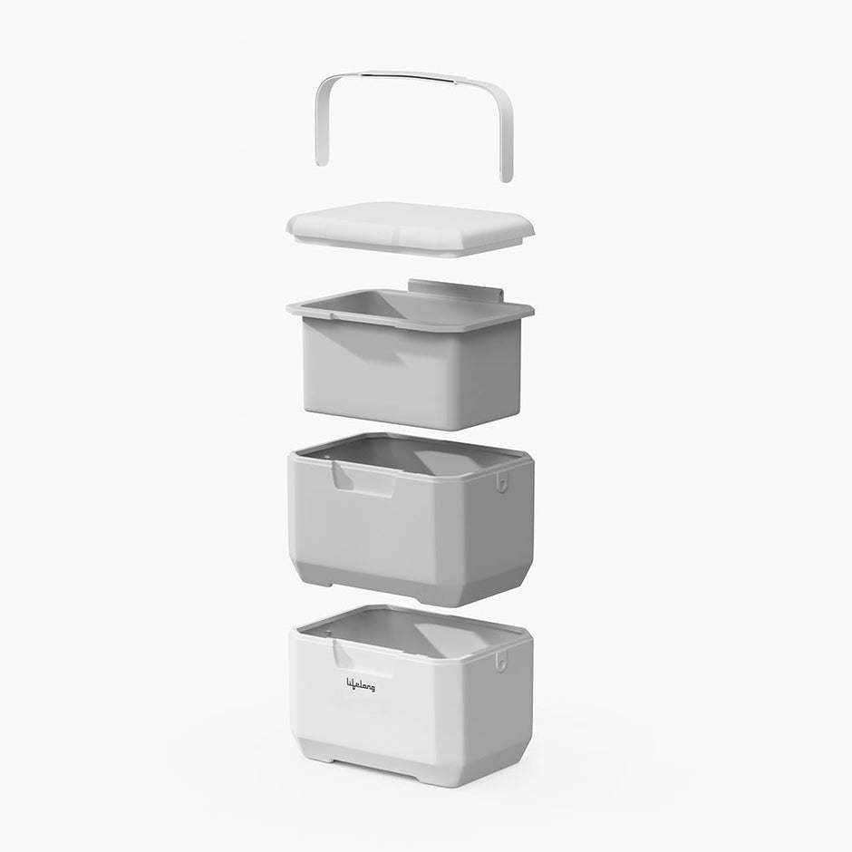 Lifelong Insulated Chiller Ice Box Standard Size for Travel Party Bar|Ice Cubes Chiller Ice Box 6 LTR