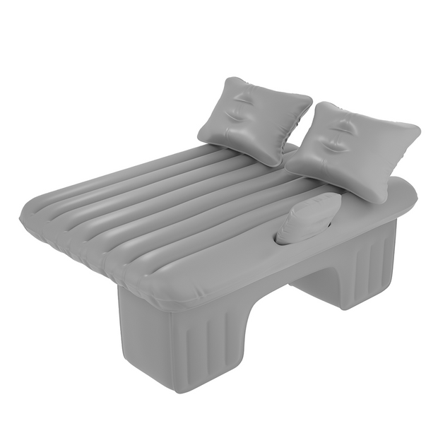 Lifelong LLCIB07Car Inflatable Bed with Pump & 2 Air Pillow for Kids| Grey