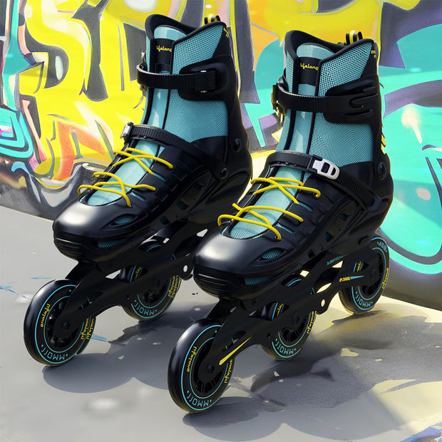 Lifelong Adjustable 3 wheel Inline skates shoes for Boys and Girls Liner Roller Skates - XL
