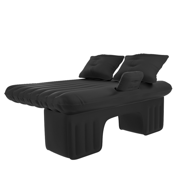 Lifelong LLCIB06 Car Inflatable Bed with Pump & 2 Air Pillow for Kids|Black