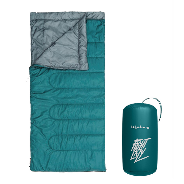 Lifelong LLCSBRA02 Rectangle Sleeping Bag (+10Ã¢â‚¬Â¯Ã‚Â°C, WaterÃ¢â‚¬â€˜Resistant)