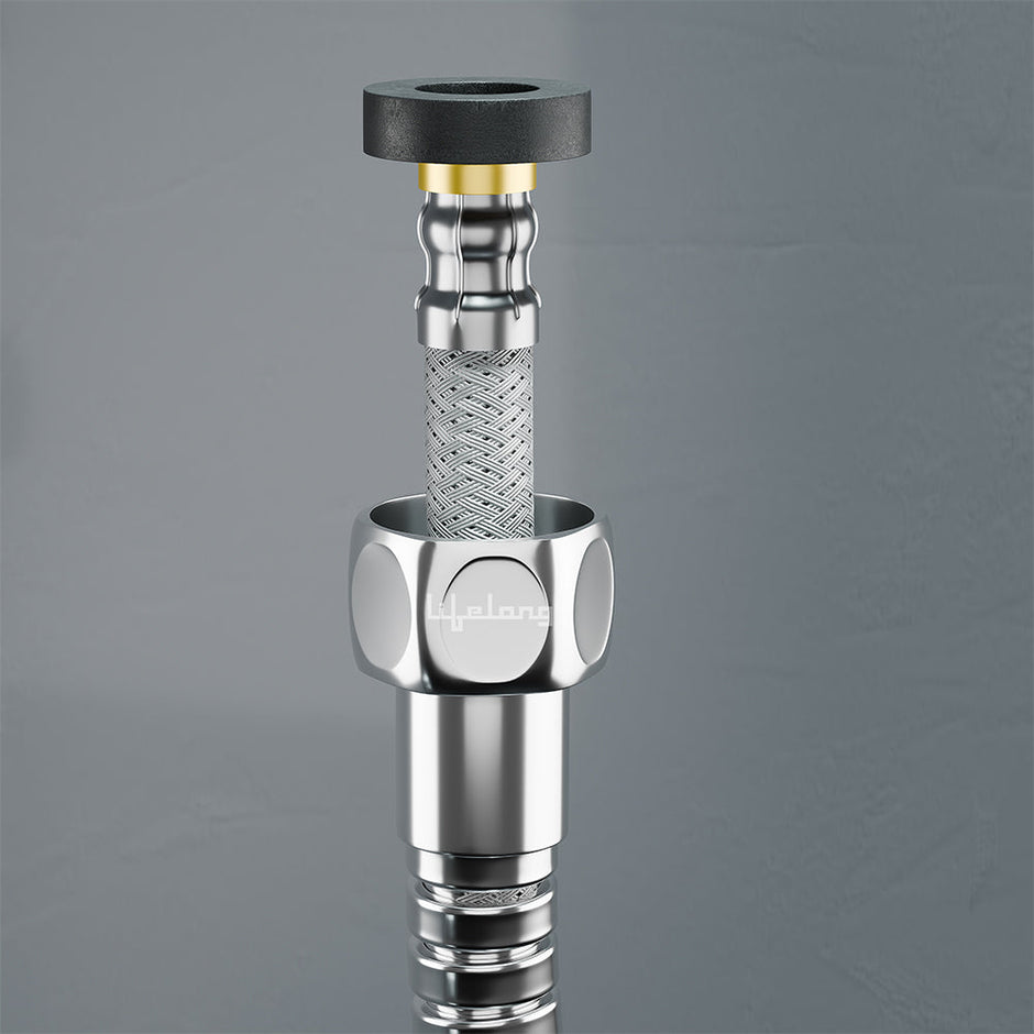 Lifelong 1-Meter Jet Spray Hose Pipe for Toilet