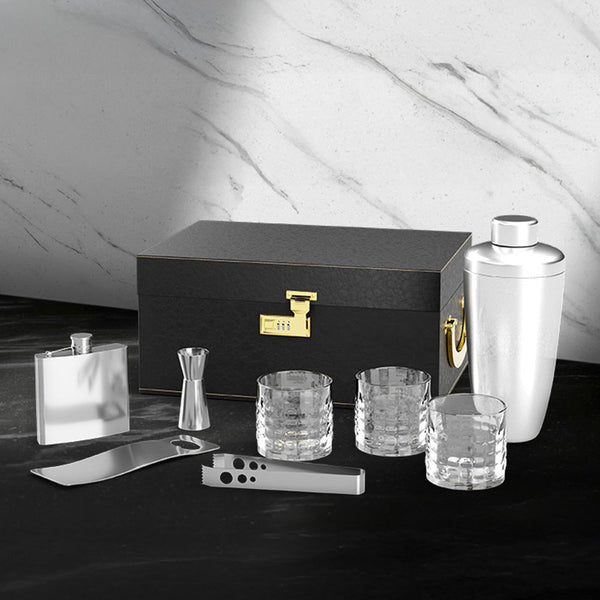 8-Piece Stainless Steel Bar Set