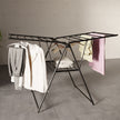 Foldable Cloth Drying Stand with 4-Way Rack – Strong, Durable & Space-Saving
