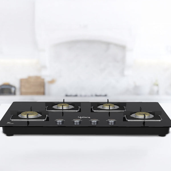 Lexus 4-Burner Glass Hob Gas Stove