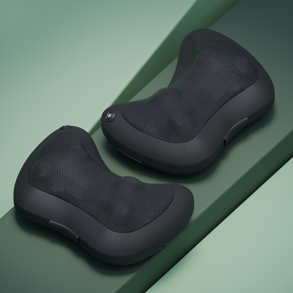 Cushion Massager and Body Massager with Heat and Strong 8 Deep Kneading nodes