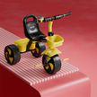 Lifelong Kids Tricycle with Eva wheels, bell and Storage Basket / baby Trike/ Age Group 2 Year to 5years/ Black & Yellow