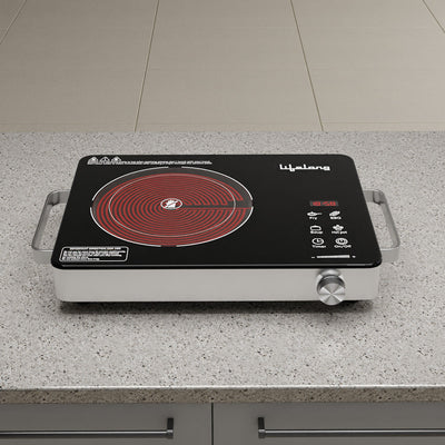 Electric Infrared Stove 2000W with 4 Cooking Modes