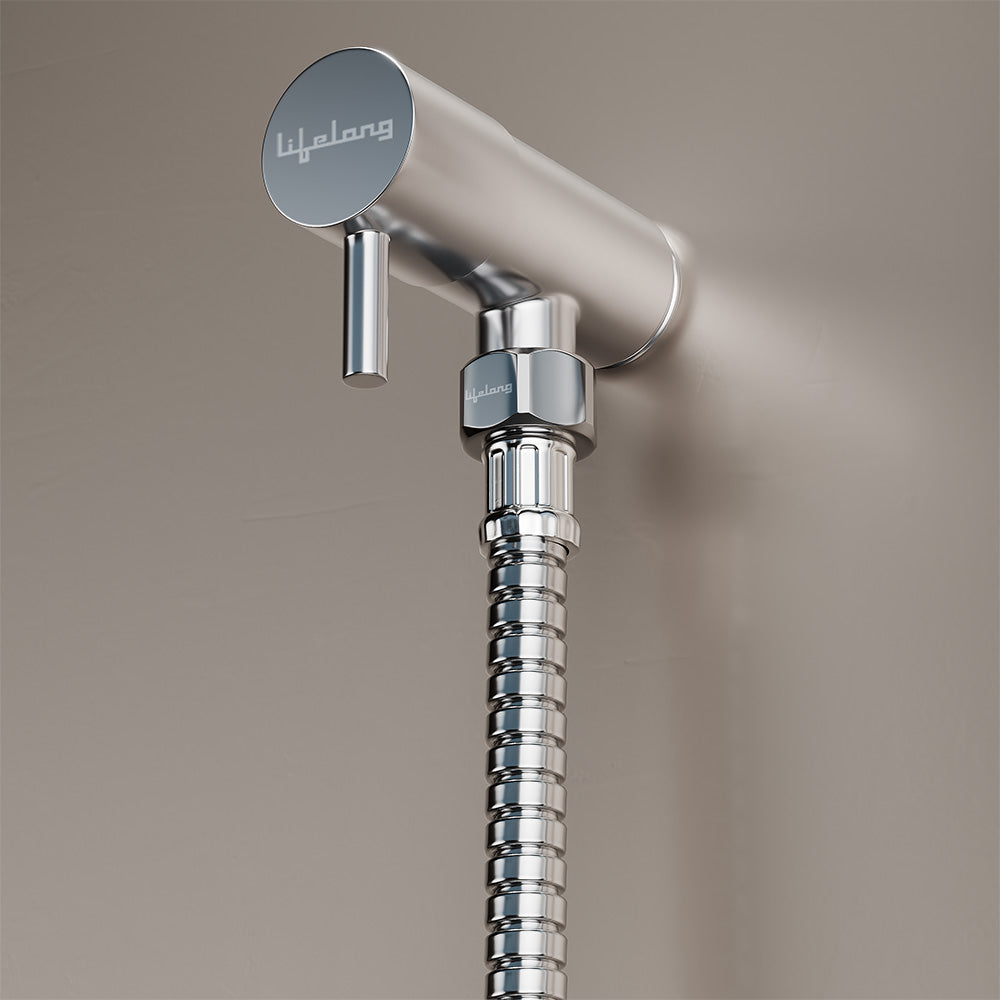 Lifelong 1 metre Jet Spray Hose Pipe for Toilet
