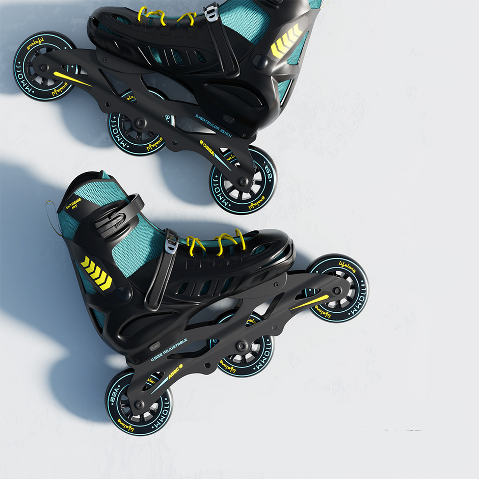 Lifelong Adjustable 3 wheel Inline skates shoes for Boys and Girls Liner Roller Skates - XL