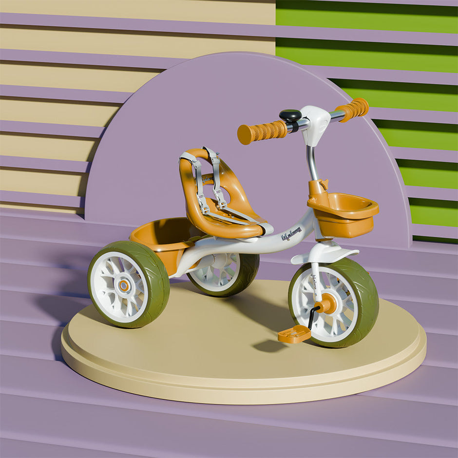 Lifelong Kids Tricycle with Eva wheels, bell and Storage Basket / baby Trike/ Age Group 2 Year to 5years LLKTC11