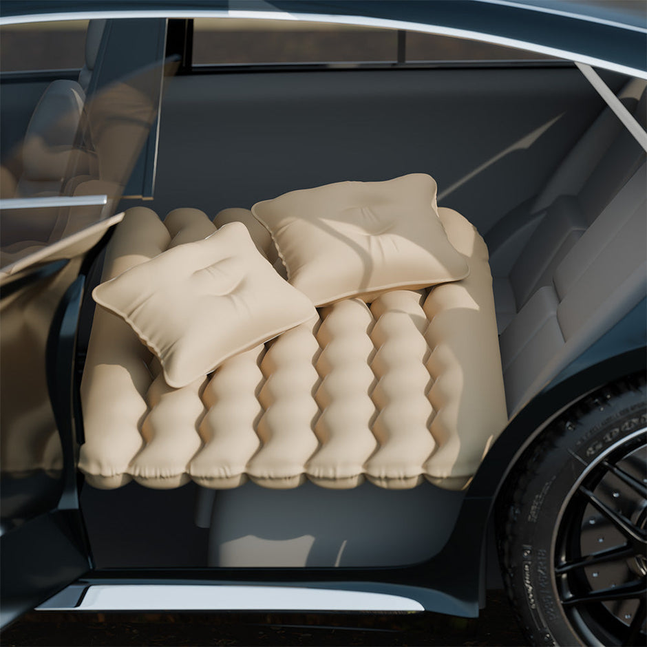 Lifelong LLCIB05 Car Inflatable Bed with Pump & 2 Air Pillow