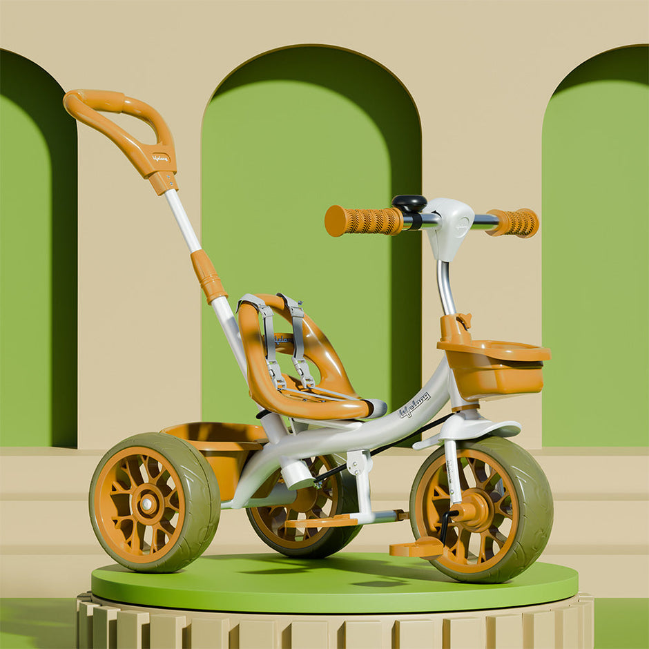 Lifelong Kids Tricycle with Eva wheels, bell and Storage Basket / baby Trike/ Age Group 2 Year to 5years LLKPCTC14