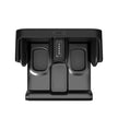 Lifelong Foldable Leg Massager 2 in 1 Foot Massager Machine & Ottoman Rest (Convertible ottoman)|| Black