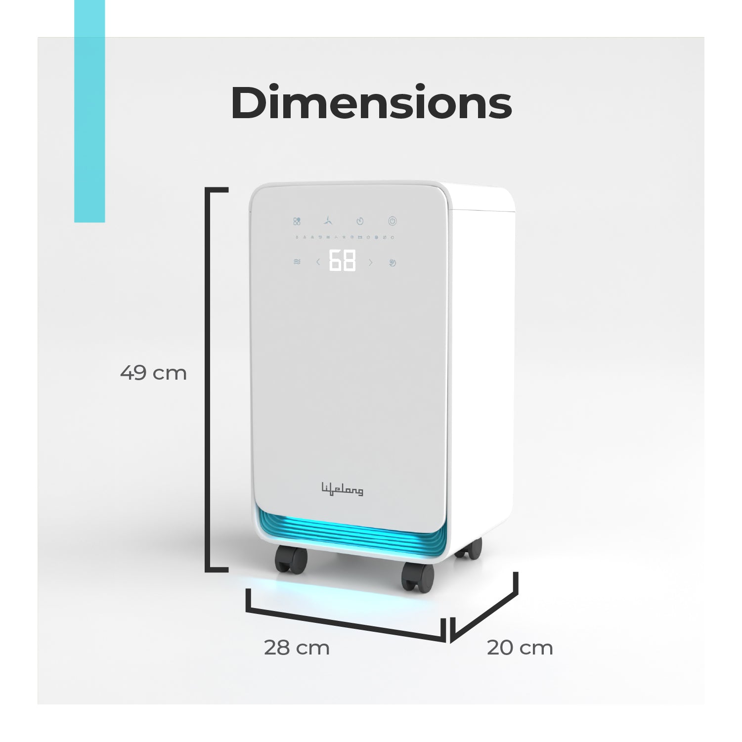 Lifelong Dehumidifier - LLEDH09