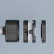 Lifelong LLAD06 2-5kg Pair - QuickÃ¢â‚¬â€˜Adjust, AntiÃ¢â‚¬â€˜Slip Home Dumbbells