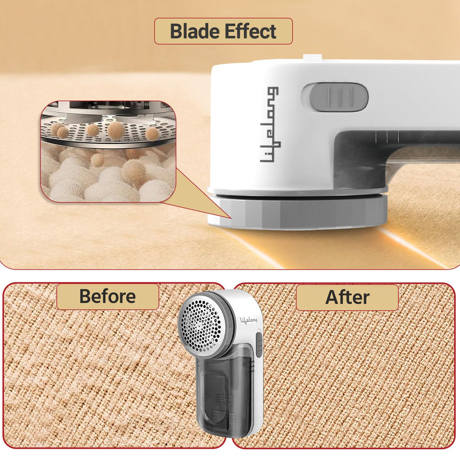 Lifelong 2 in 1 Lint Remover with Brush - LLELR09