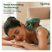 Lifelong Cordless Neck Massage Machine for Body Pain | 4D Kneading Back Massager for Pain Relief and deep Tissue | Simulated Human Hand Design | Wireless, Portable & Ergonomic Design