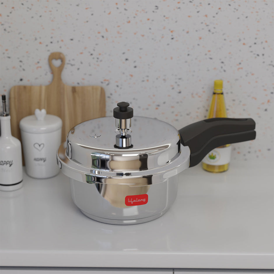 Stainless Steel Pressure Cooker 2Liters